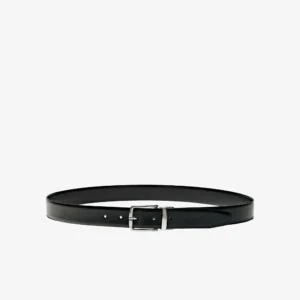 reversible nappa ceinture black