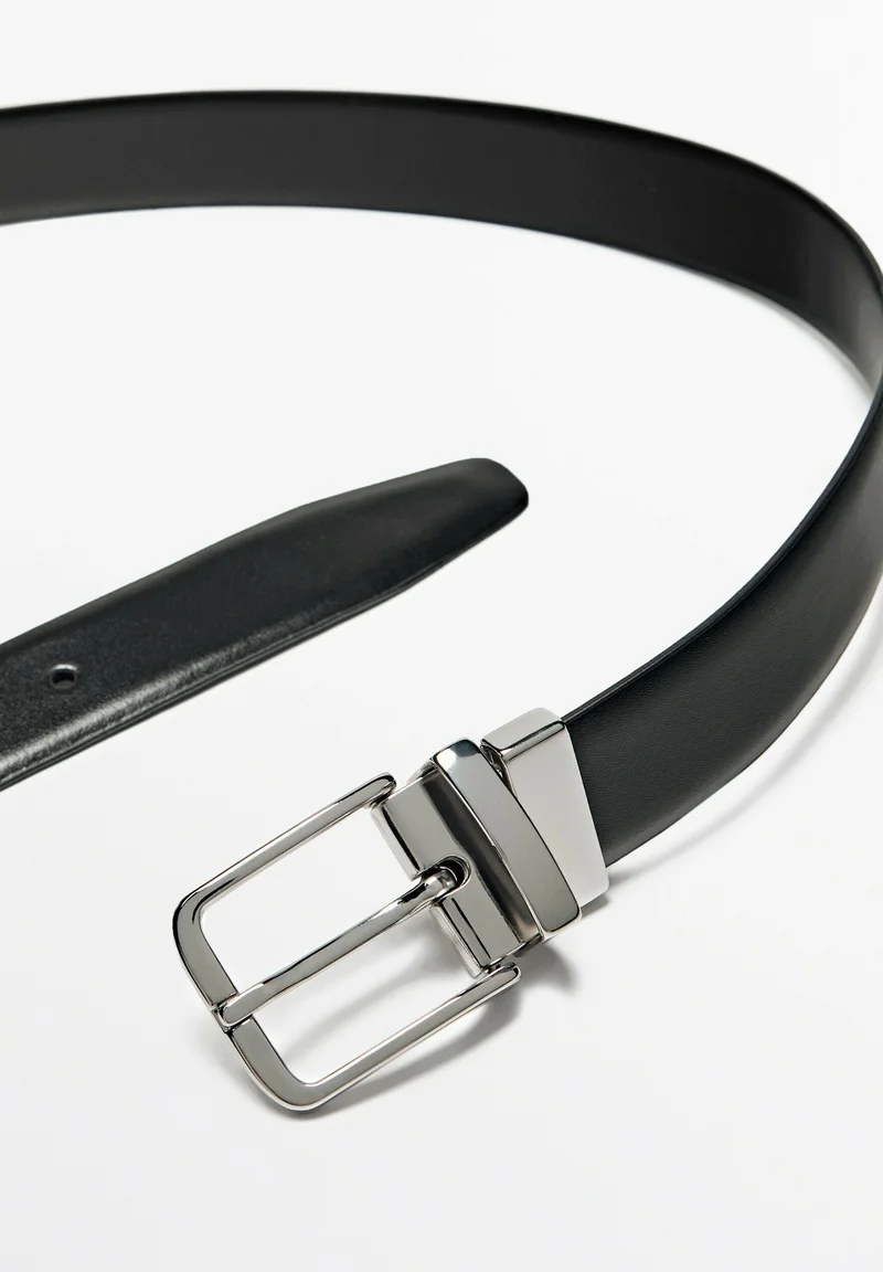 reversible nappa ceinture black reversible nappa ceinture black