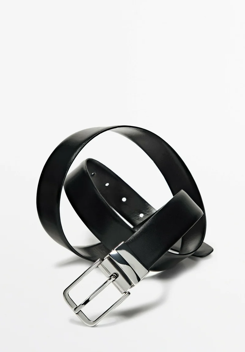 reversible nappa ceinture black reversible nappa ceinture black