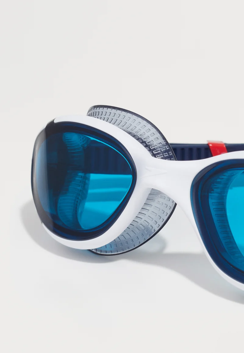 speedo lunettes de natation ammonite blue/white/red/blue speedo lunettes de natation ammonite blue/white/red/blue