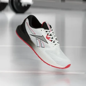 chaussures fitness white/black/sport red
