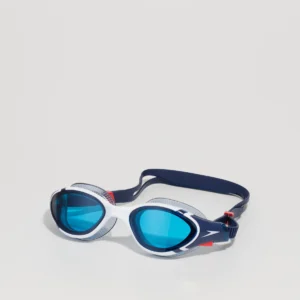 speedo lunettes de natation ammonite blue/white/red/blue