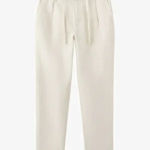 pantalon classique off white